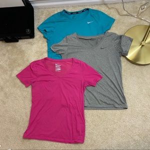 Lot of Three Nike Tops